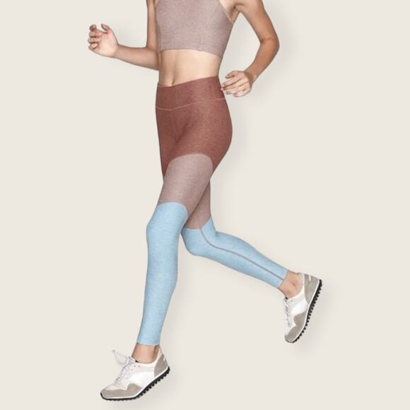 Outdoor Voices Leggings 7/8 Colorblock | Small | High Rise Athleisure Sporty - Picture 7 of 7